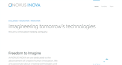 Desktop Screenshot of novusinova.com