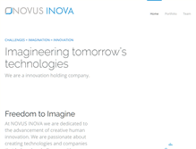 Tablet Screenshot of novusinova.com